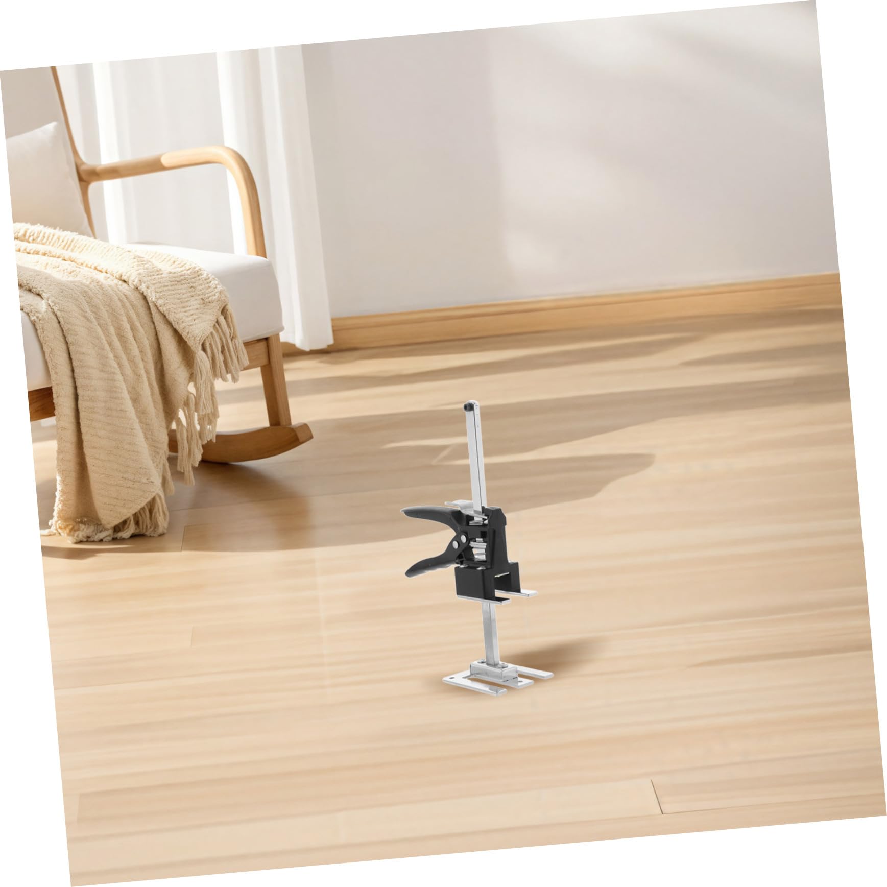 Ajustador de Altura de Azulejos de Pared de Acero, 2 Piezas | Nivelación Precisa y Posicionamiento, Elevación Portátil, para Instalación de Cerámica en Pared y Obra