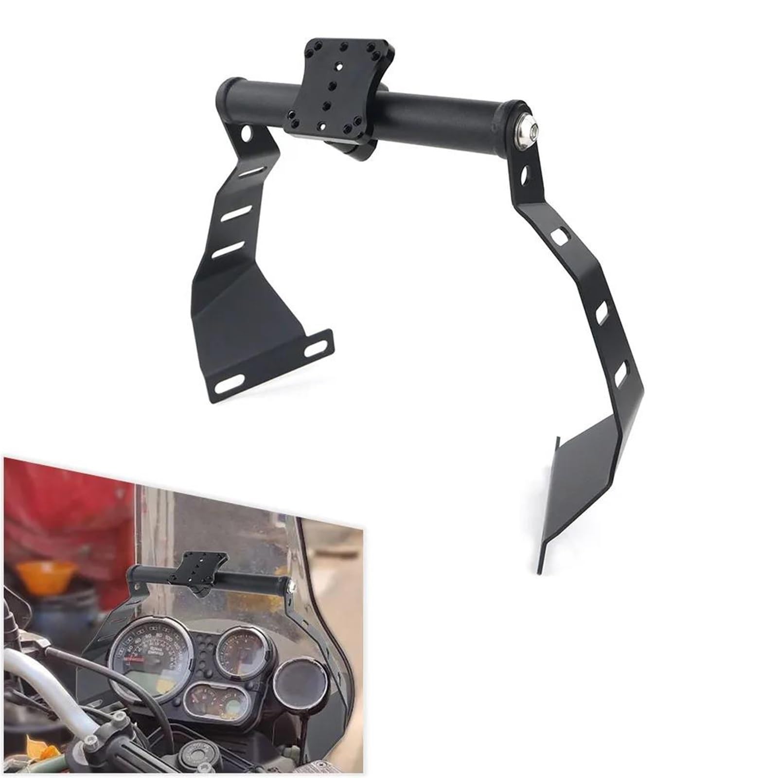 Soporte Móvil Bicicleta para Royal para Enfield para Himalayan para BS6 2021 2022 2023 Soporte De Montaje para Soporte GPS Navegación Teléfono Móvil Accesorios Motocicletas Soporte Teléfono Bici