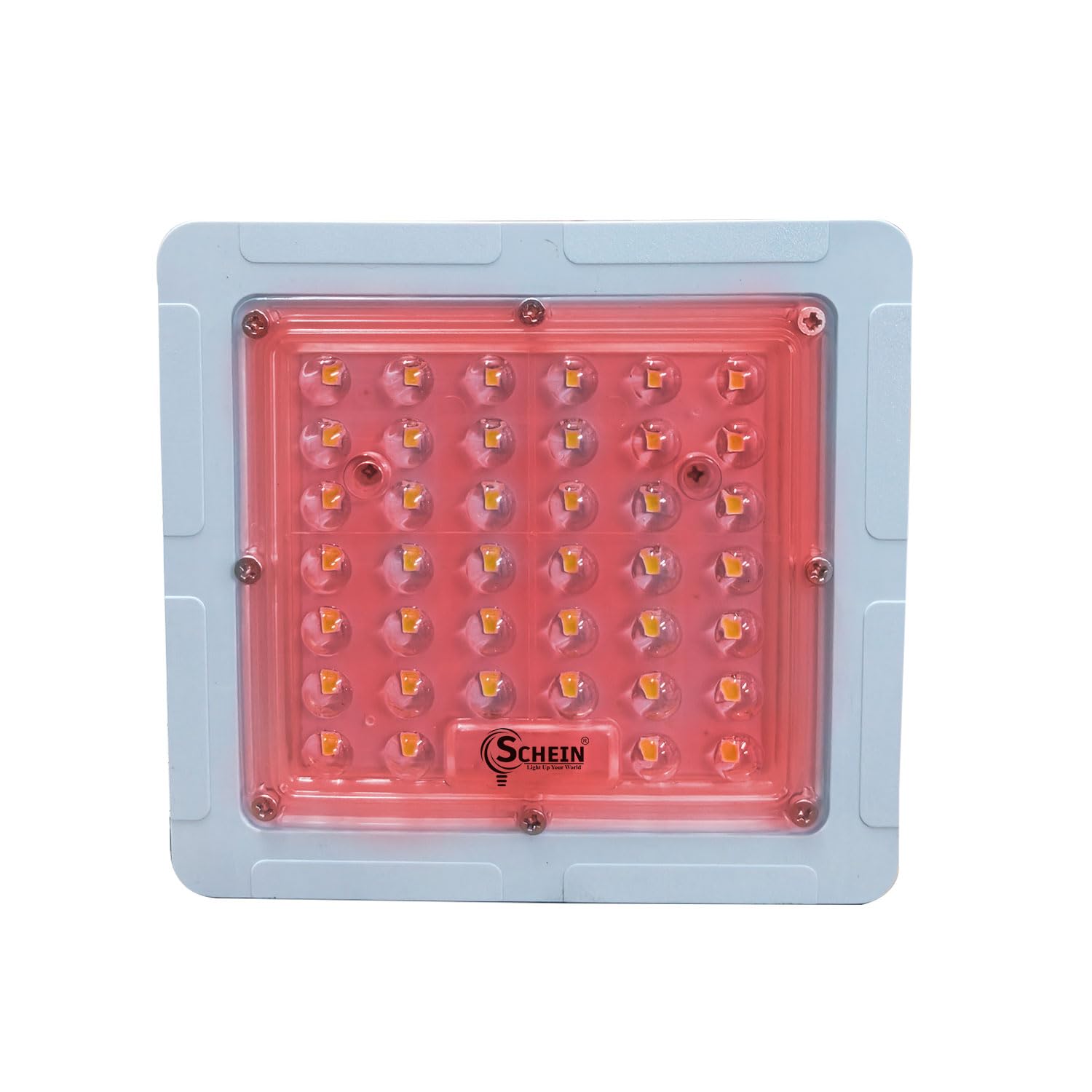 SCHEIN 30W RED LED Flood Light | SHFL-30W Polycarbonate Housing | Waterproof & Dustproof Outdoor Lighting | BIS Approved | Energy Efficient High Brightness Lamp | IP66 | Dust Proof | Pack of 1-image-19