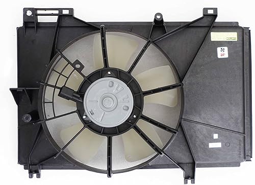 Miniatura 2 de Agility Auto Parts 6010097 - Conjunto de ventilador de condensador y radiador dual para Mazda-2 2011-2014