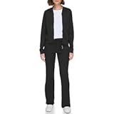 womens Zipper Long Sleeve Kanga Pocket Sweatshirt