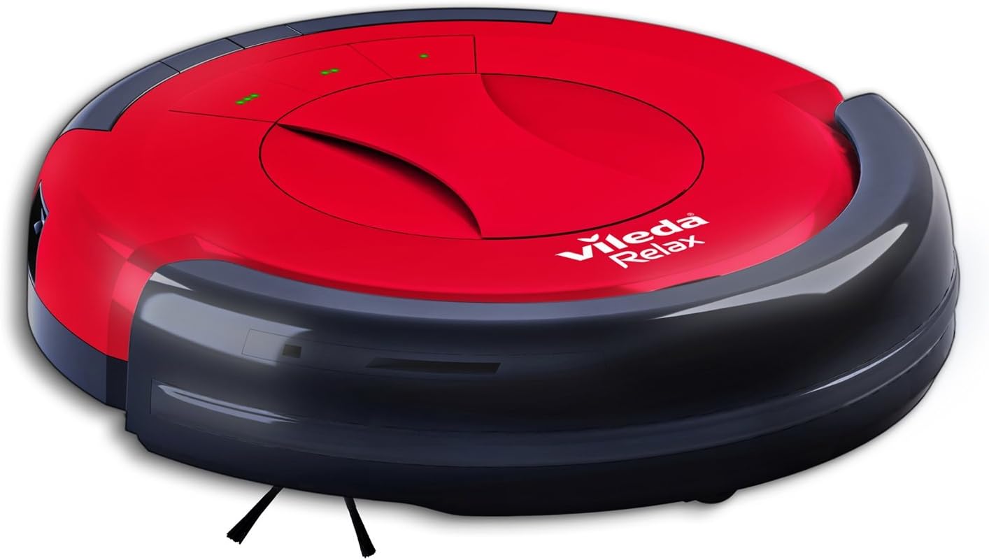 Vileda Relax Cleaning Robot, 23 Watt, Red