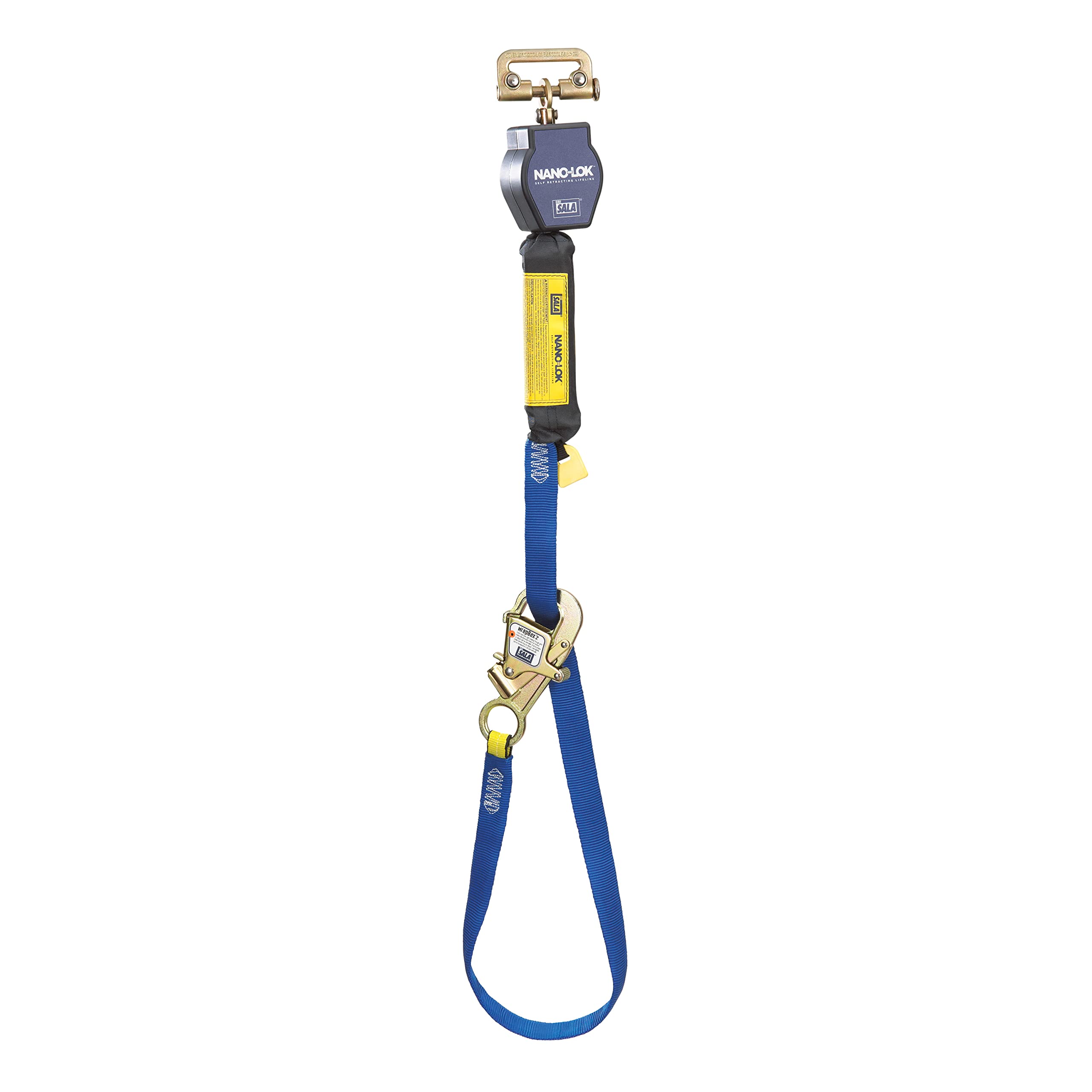 3M DBI-SALA Nano-Lok Tie-Back Personal Self-Retracting Lifeline, 9 ft