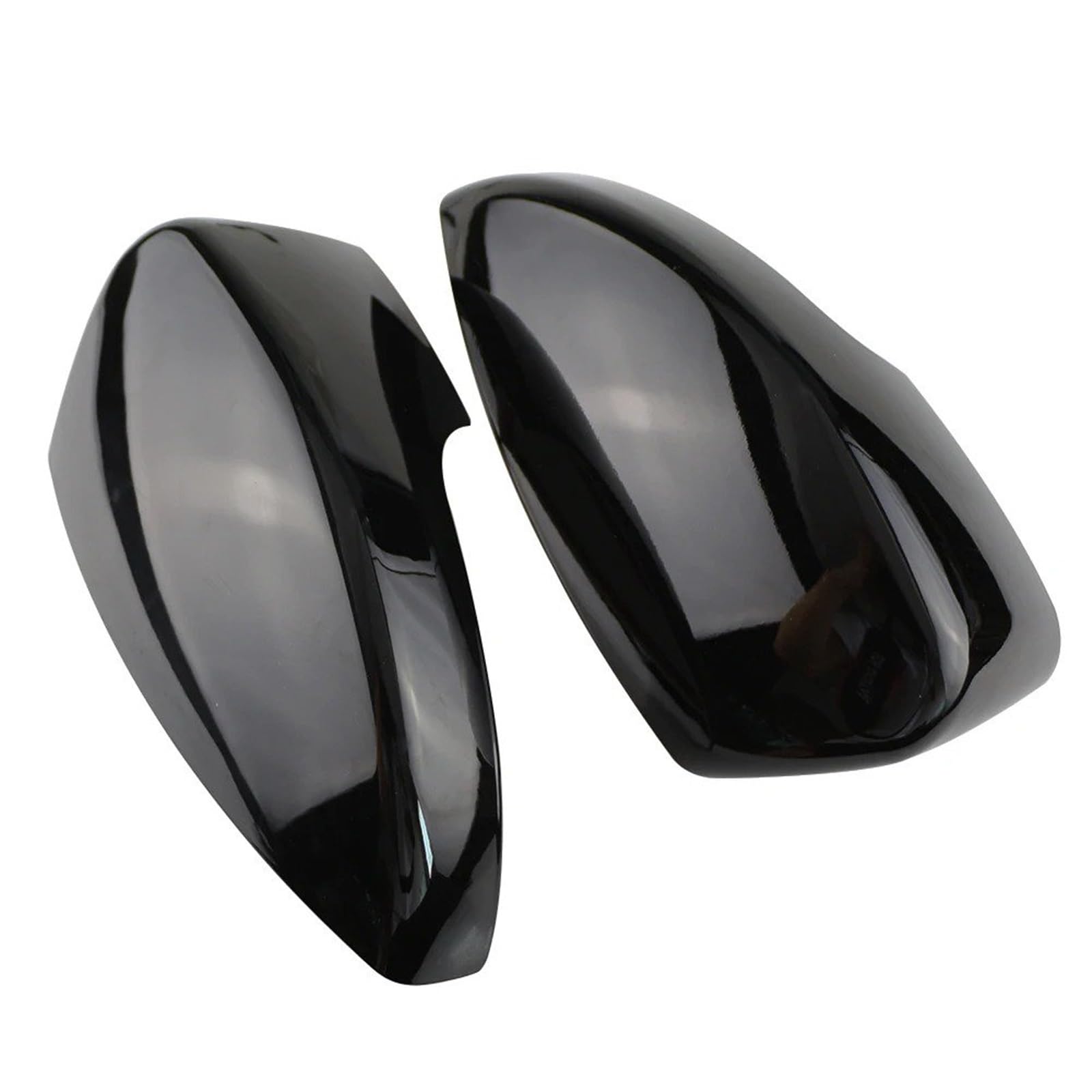 Copri Specchietto Auto Per Ford Per Ecosport 2013-2021 Copertura Specchietto Retrovisore Nero 2 Pezzi Decorazione Rivestimento Laterale Adesivo Protezione Specchio Calotta Laterale