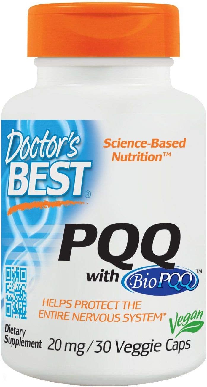 Doctor's Best PQQ Nutritional Supplement, 20 mg, 30 Count