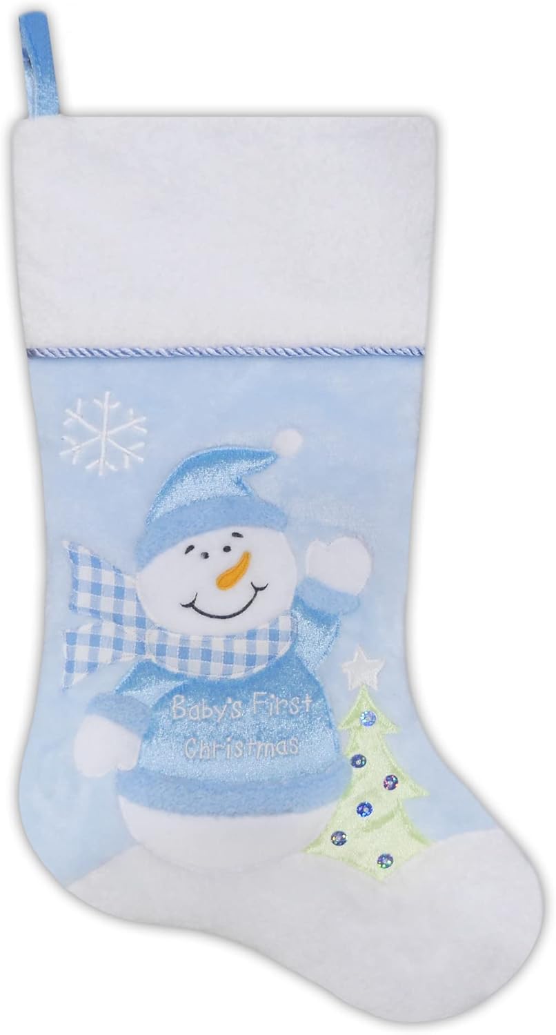 Christmas Queen Baby's First Christmas Stocking Baby Boy