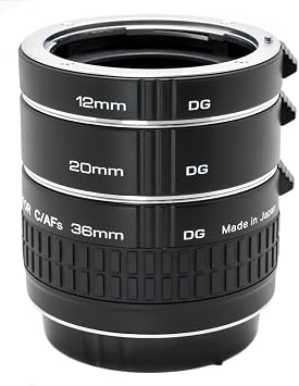 Kenko Auto Extension Tube Set DG for Canon EOS Lenses A-EXTUBEDG-C