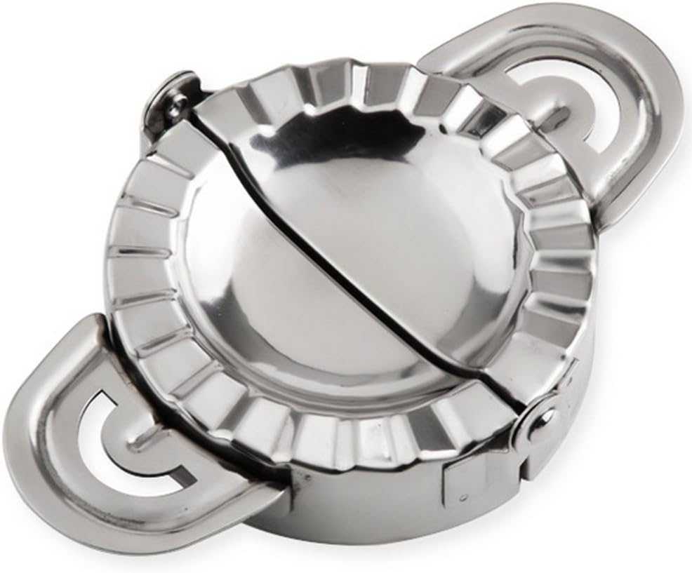 Dumpling Maker 304 Stainless Steel Dumpling Press Ravioli Press Gyoza Press Dough Press Pierogi Press Pie Ravioli Mold Maker Former Kitchen Accessories