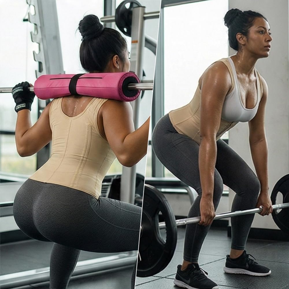 YIANNA Taillentrainer für Damen, Bauchkontrolle, Sport, Workout, Sanduhr, Weste, Taillenmieder mit verstellbarem Schultergurt