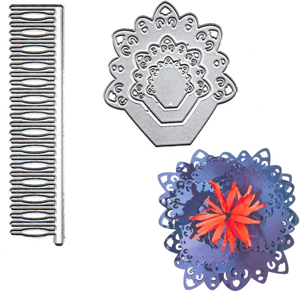 Matrices De Découpe En Métal, Cadre Floral, Plaque De Presse, Fabrication De Cartes, Scrapbook, Album En Papier Gaué, Bricolage, Couteau Artisanal, Modèle De Moule