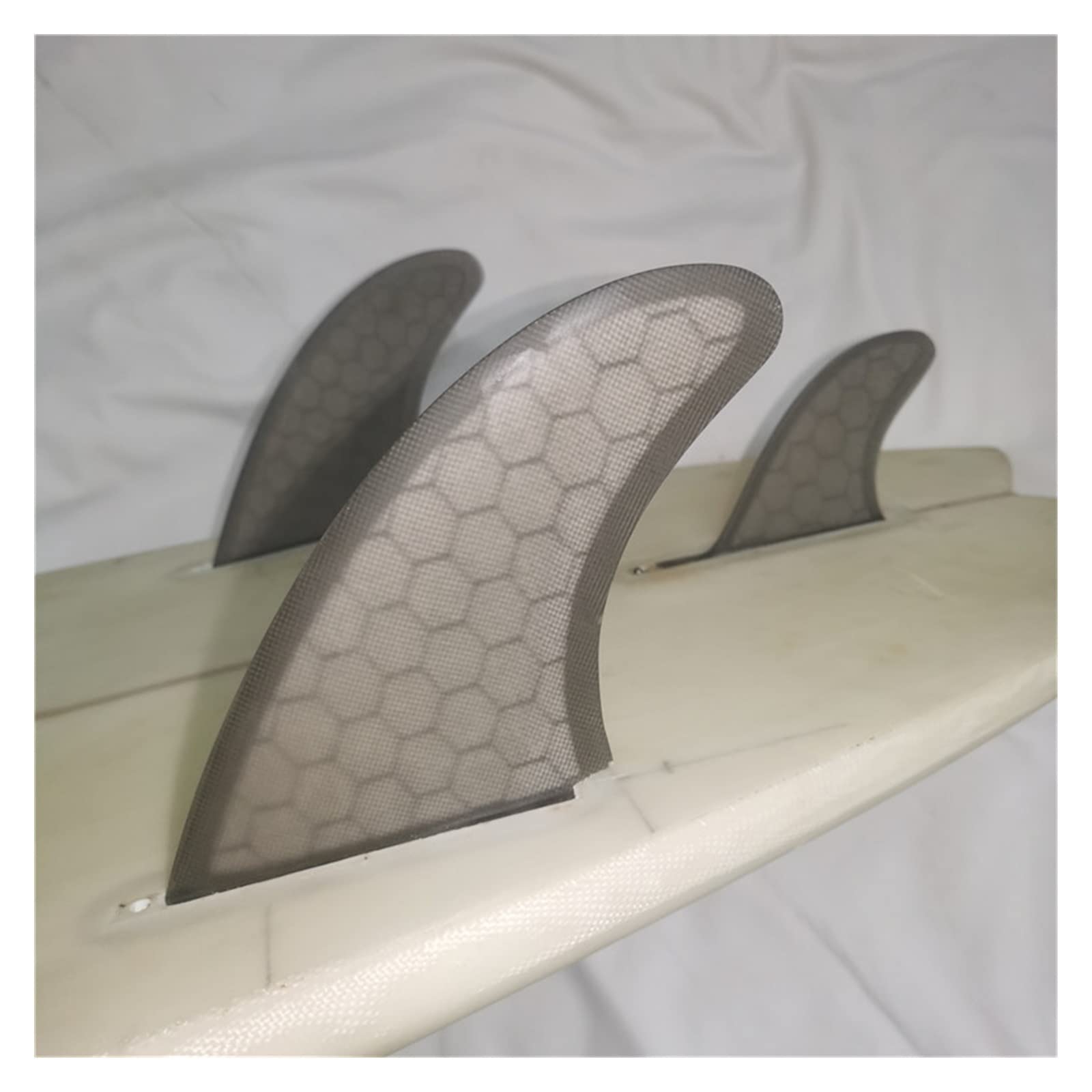 BiLong FUT MR-X Large Twin + Estabilizador Fibra de vidrio Rendimiento Core Tri Fin Aletas de tabla de surf 3pcs Set Aletas de surf,Potente empuje(Rot)