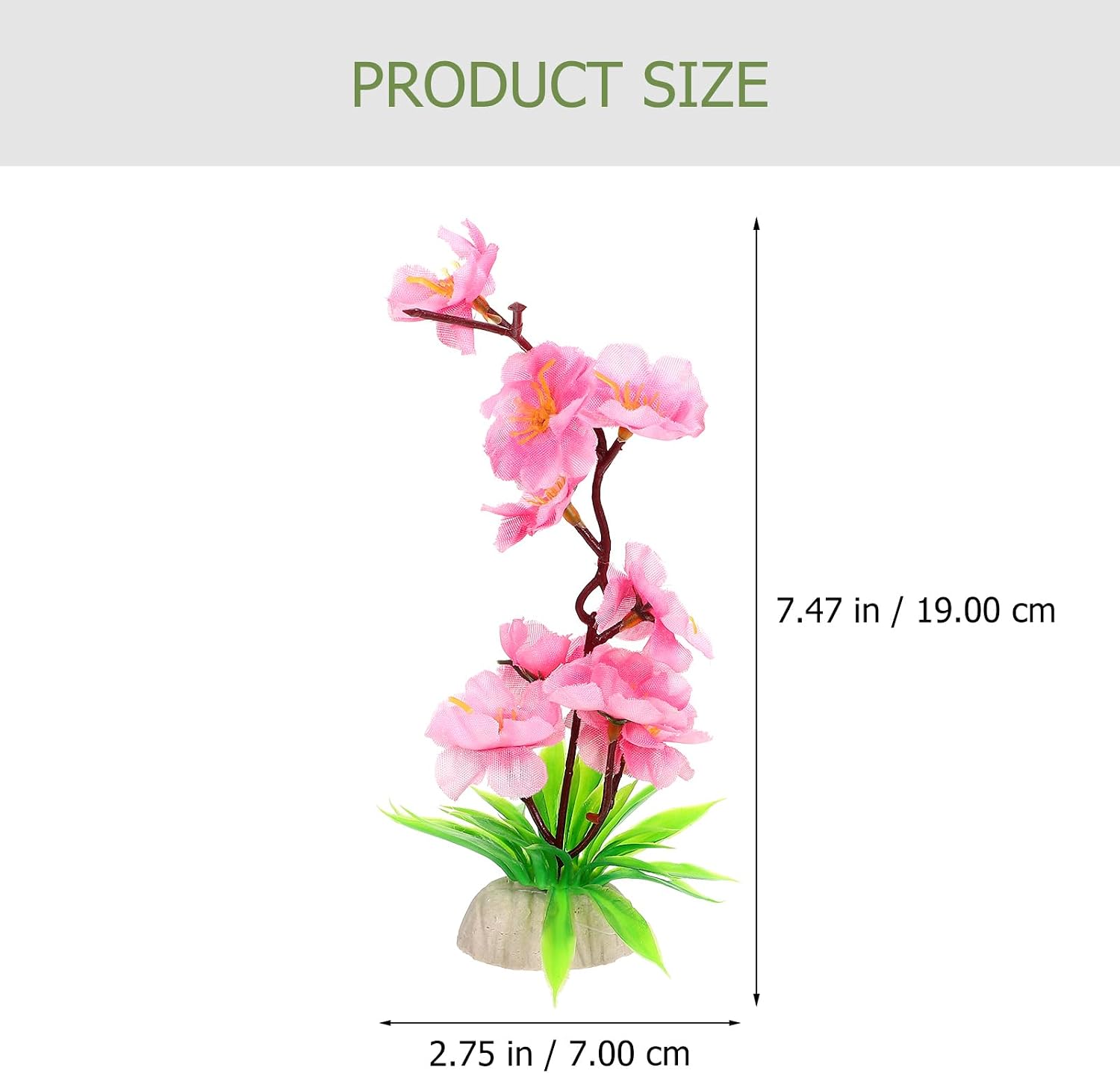 HOMSFOU 2Pcs Artificial Flower Sushi Plate Decorations Cold Dish Lifelike Flowers Japanese Style Sushi Sashimi Serving Plate Ornaments for Sushi Bar Restaurant DIY Vase Decoration