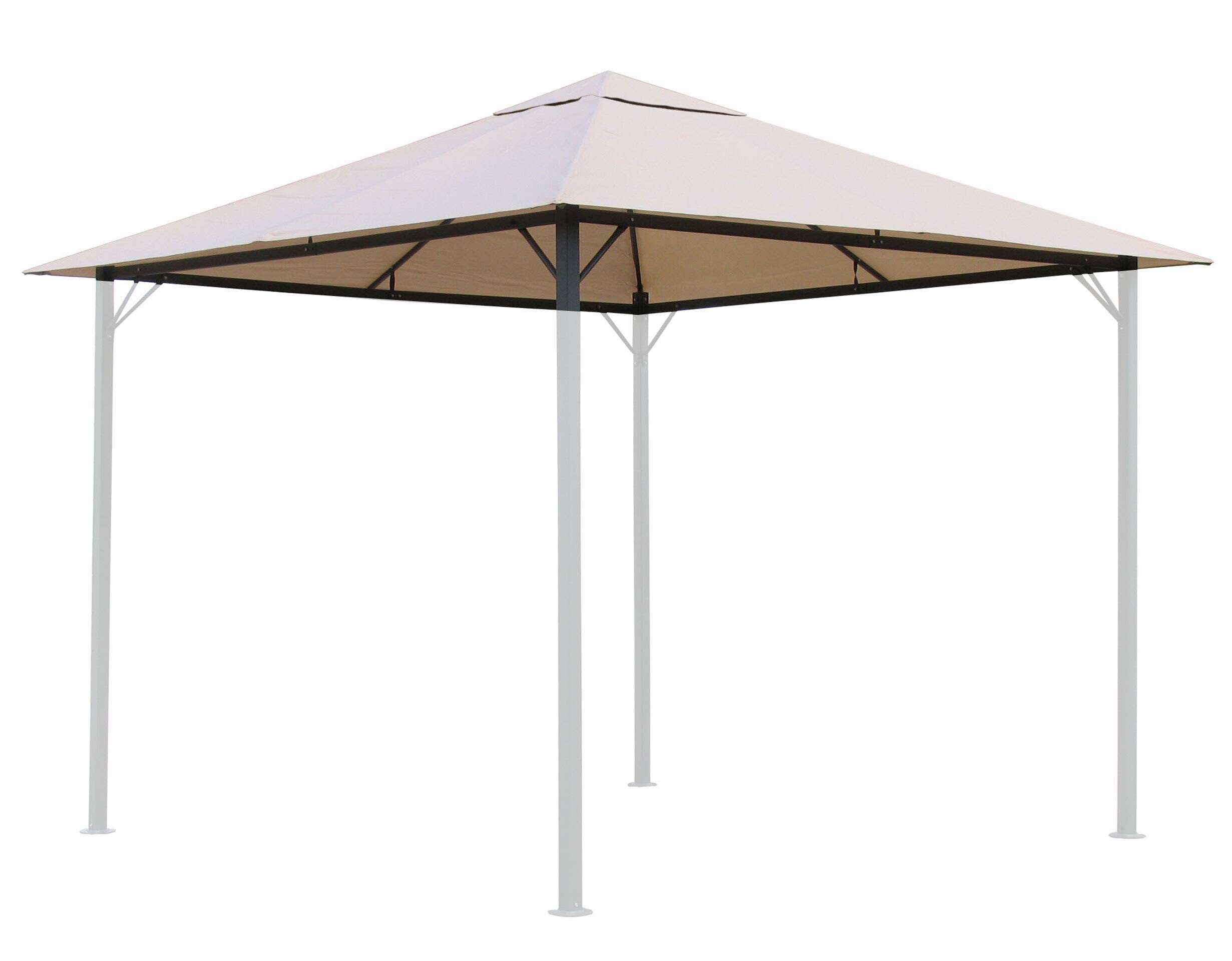 Amazon.de: Kesser® - Pavillon 3x3m wasserabweisend UV-Schutz 50+ Metall