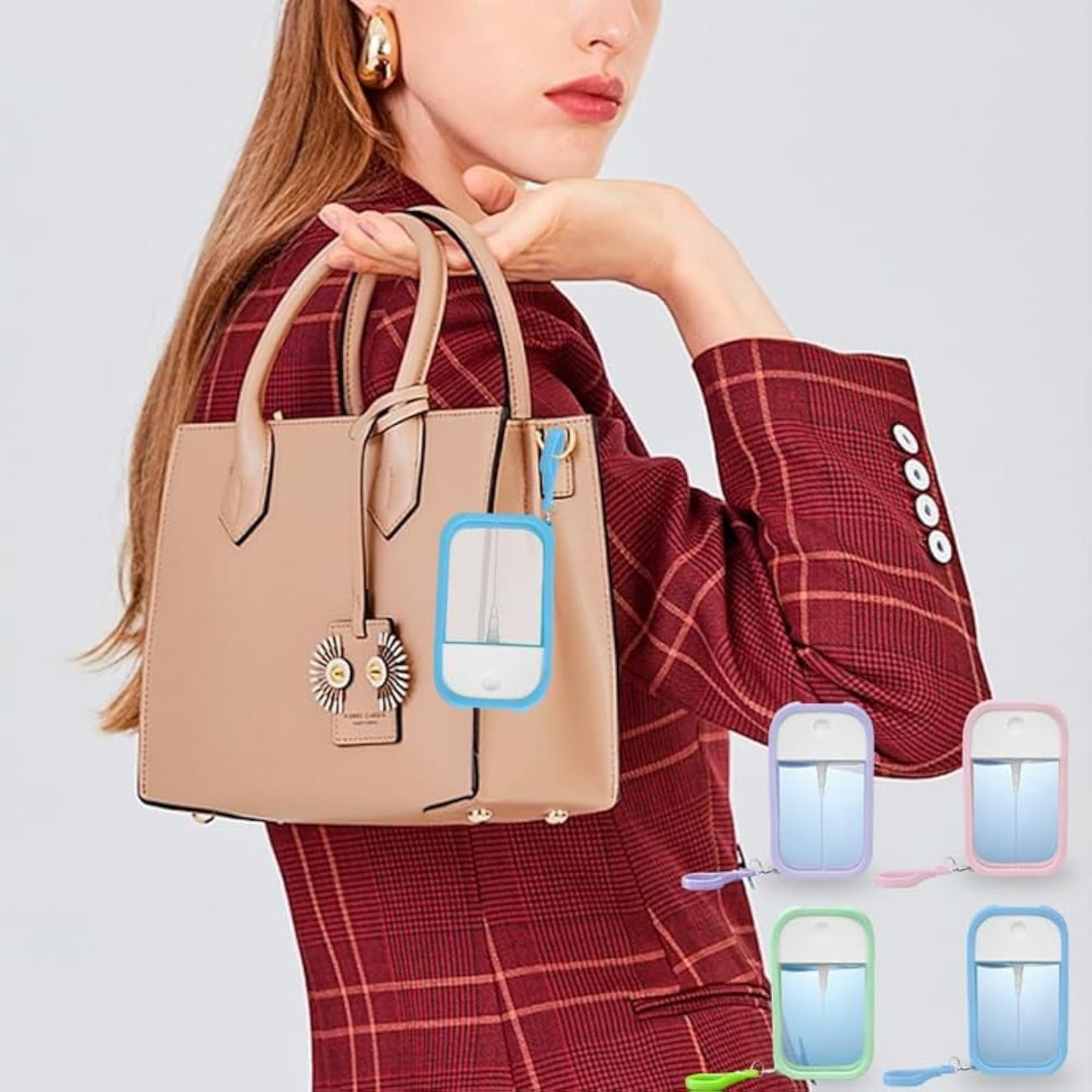 38ML Refillable Card Spray Bottle, Portable Fine Mist Sprayer