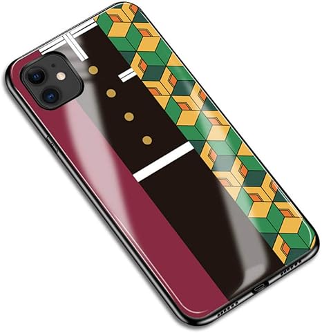 Amazon Co Jp Iphone7 Iphone8 Plus 鬼滅の刃 Demon Slayer コスプレ 携帯電話の殻 道具 アニメ 漫画 アイフォン スマホケース スマホカバー Iphone 7 8 プラス 保護ケース 強化 鏡面ガラス ハードケース ホビー