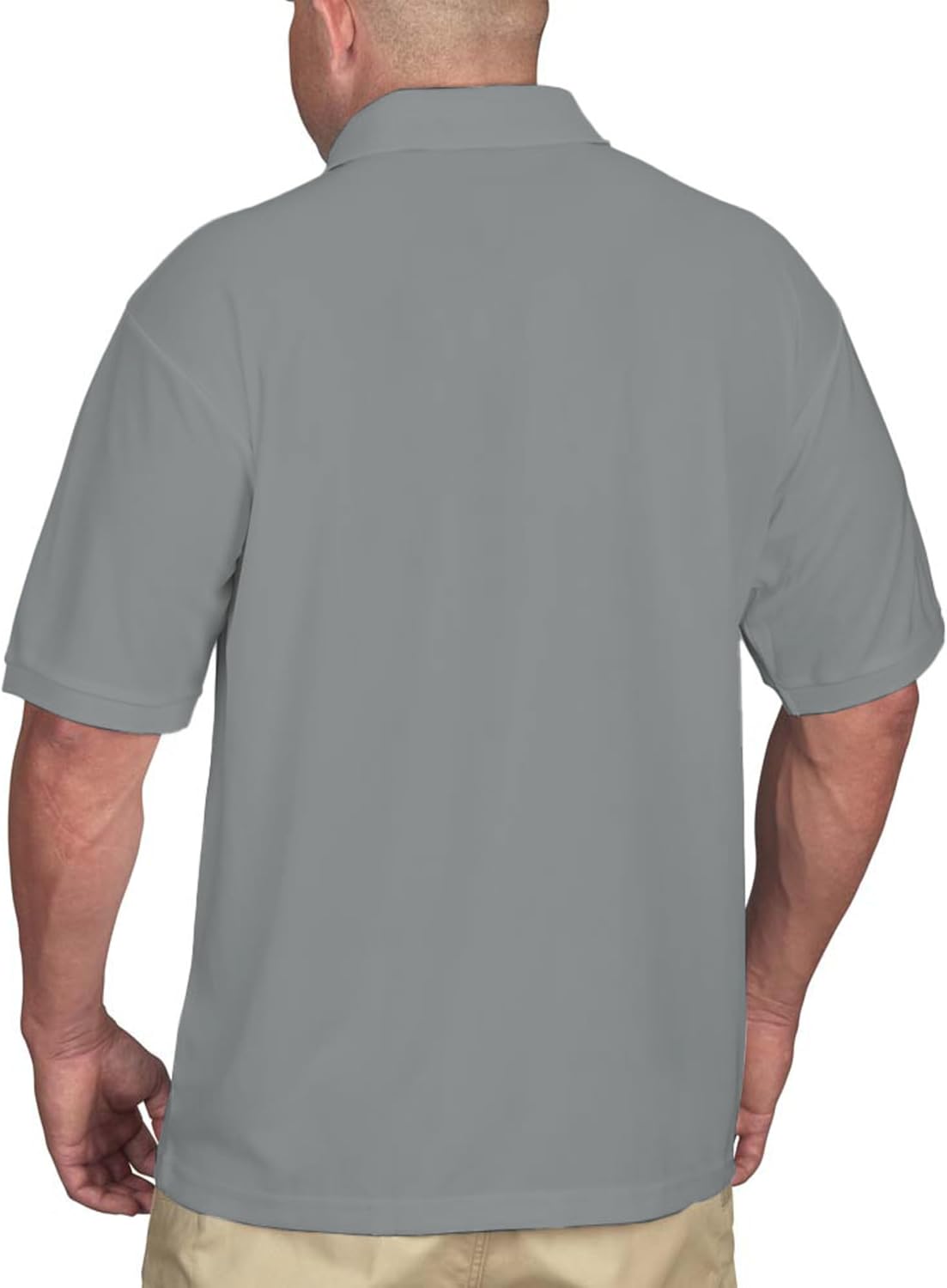 Propper Men's Short Sleeve Polo, Moisture-Wicking Polo Shirt, Short Sleeve Shirt for Work