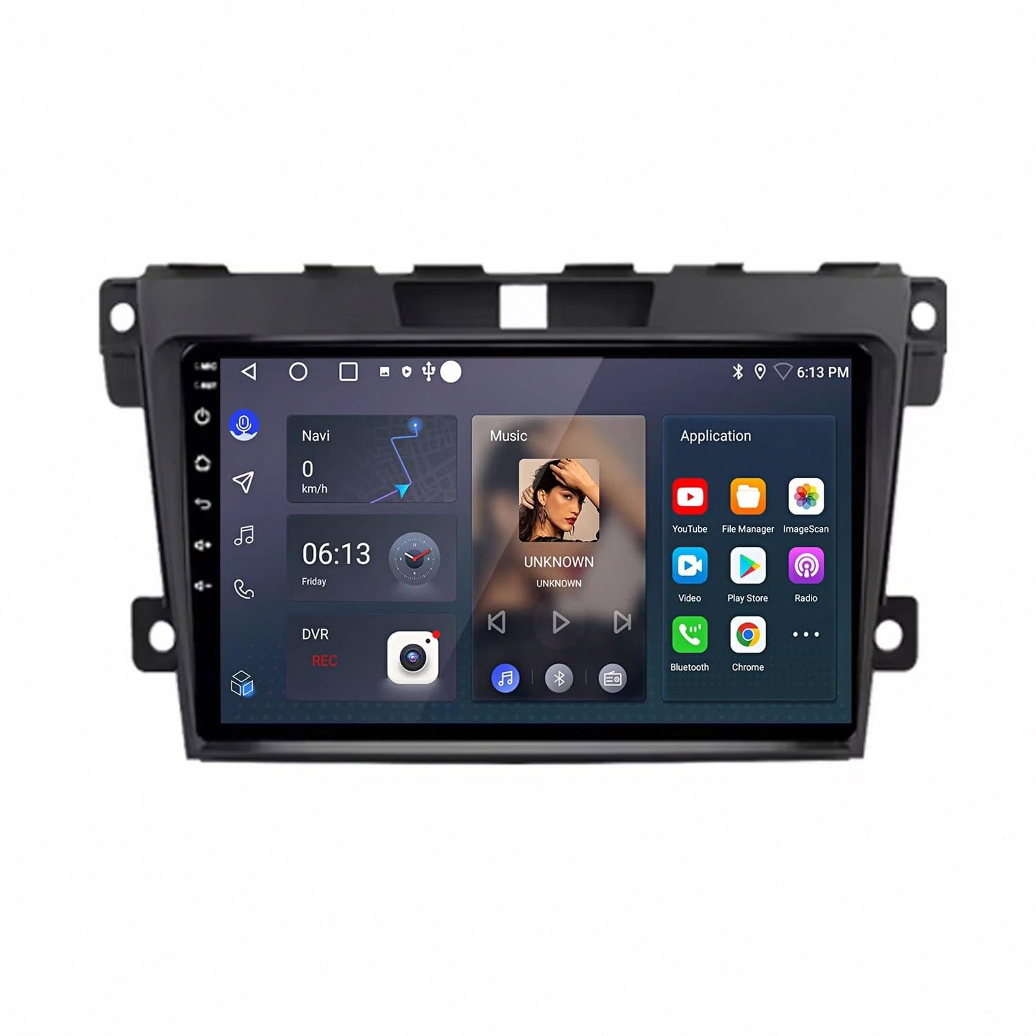 Radio Coche con Bluetooth y Mirror Link para Mazda CX7 2007-2014 Pantalla Incell Touchscreen 8