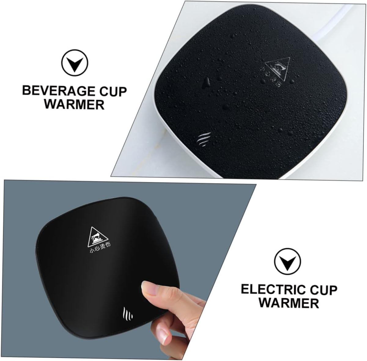 Compact USB Cup Warmer Mat Simple Design Constant Temperature for Home and Office Use Tea Lovers