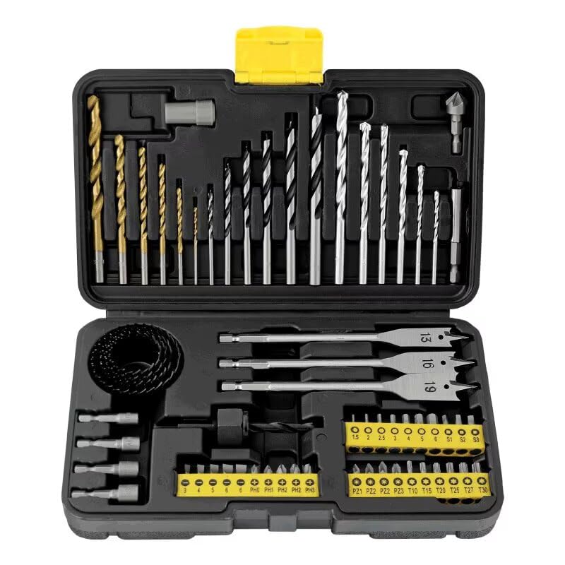 Set de 63 piezas para taladro y destornillador múltiples miniatura 1