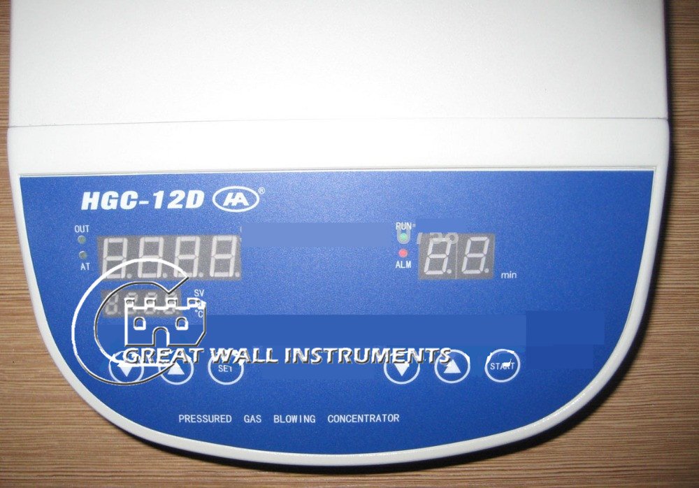 HGC-12D - Concentrateur d'azote pour évaporateur à pression - Instrument d'analyse scientifique - 12 échantillons