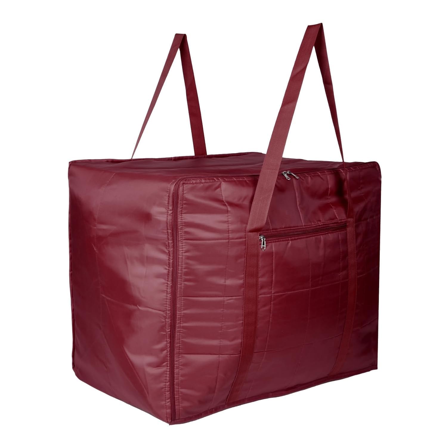 Foldable Blanket & Clothes Storage Bag | Moisture & Dust Proof | Under Bed Organizer (86x34x54 cm)-image-44
