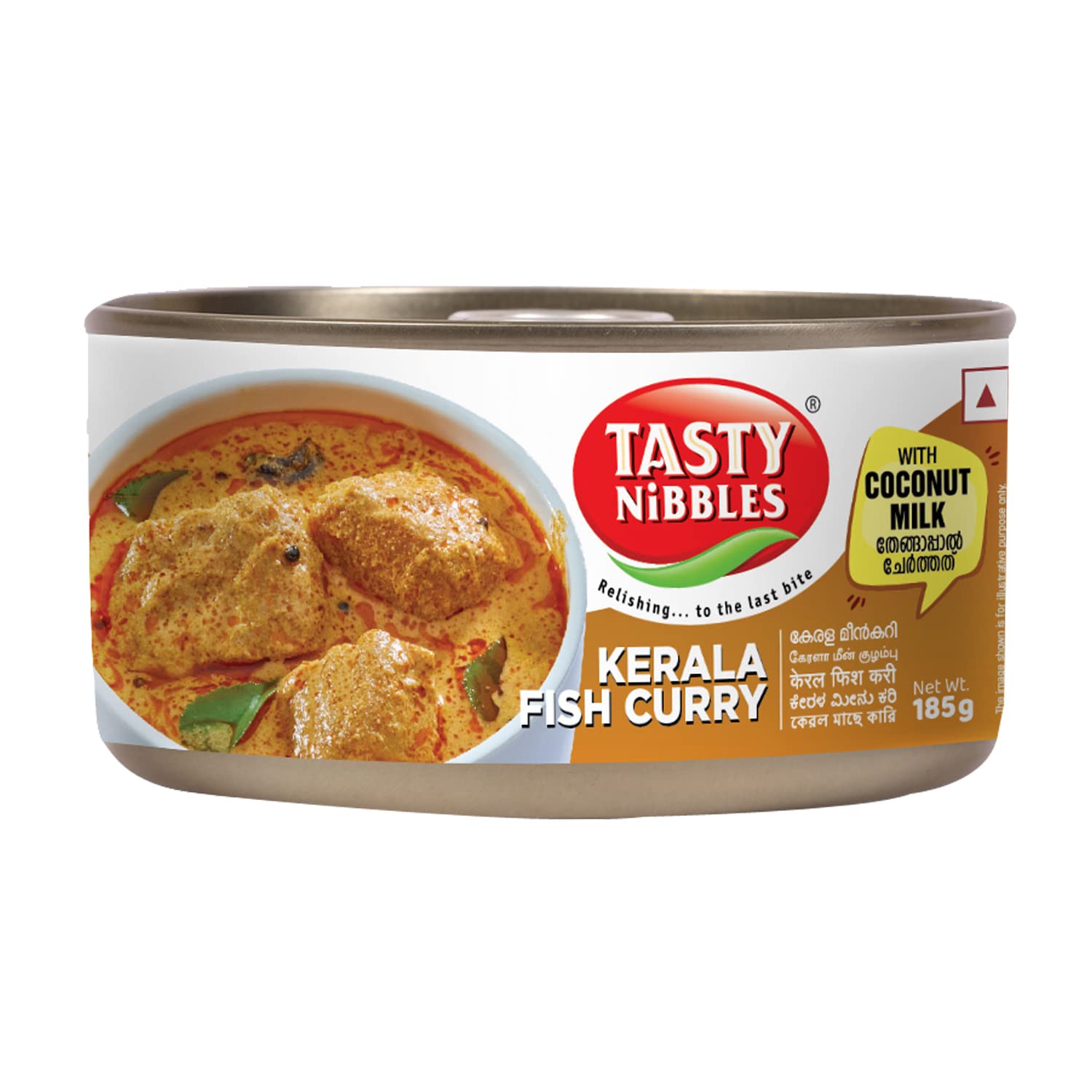 TASTY NIBBLES Kerala Fish Curry 185 G X 4 (Pack of 4, 740G)