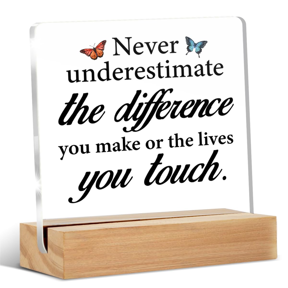 Appreciation Gifts for Coworker Women, Thank You Gifts for Coworker Nurse Teacher Boss Lady Leader Mentor Coach, Retirement Gifts for Coworker, Coworker Gift Acrylic Sign Keepsake