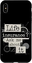 Insurance Agent Trending Prospecting Quote Case for iPhone XS Max