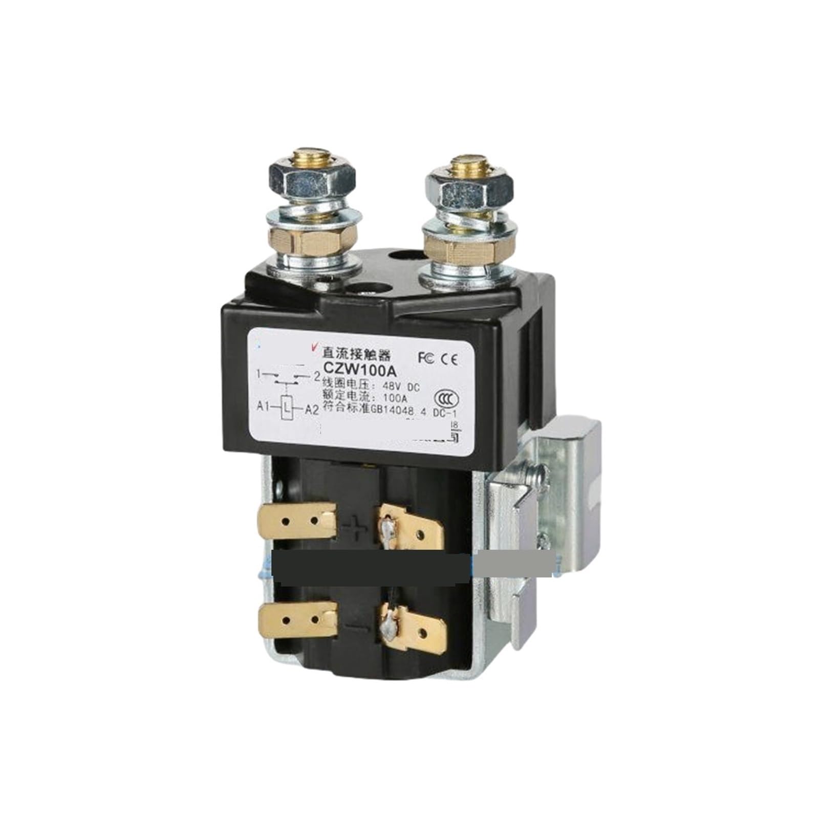 DOMOJT CZW100A DC contactor 12V, 24V, 36V, 48V, 60V, 72V(60V)