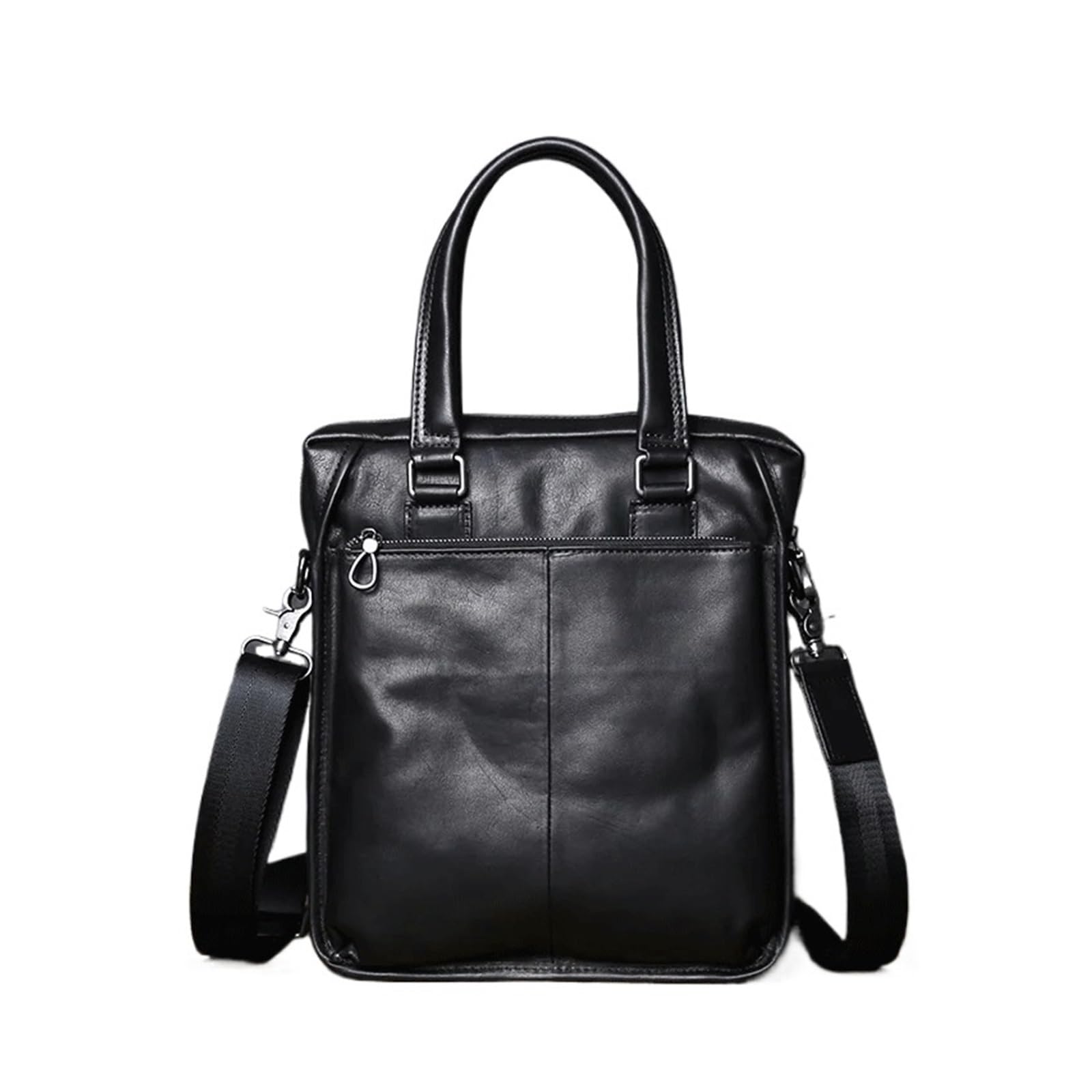 Sac Vertical pour Ordinateur de Bureau et Documents de Travail en Cuir