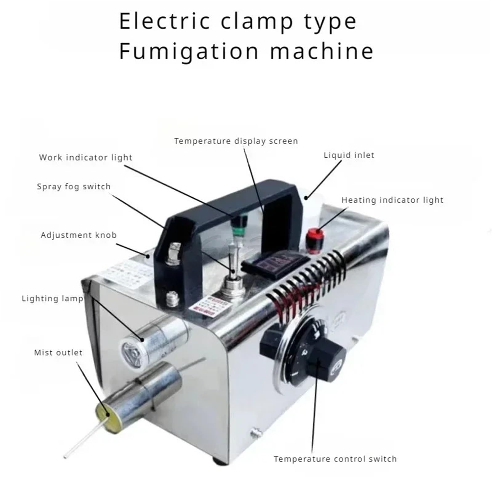 Elektryczny nebulizator pszczelarski do usuwania małych i dużych roztoczy. Narzędzie pszczelarskie Narzędzia pszczelarskie(12v Electric clamp)