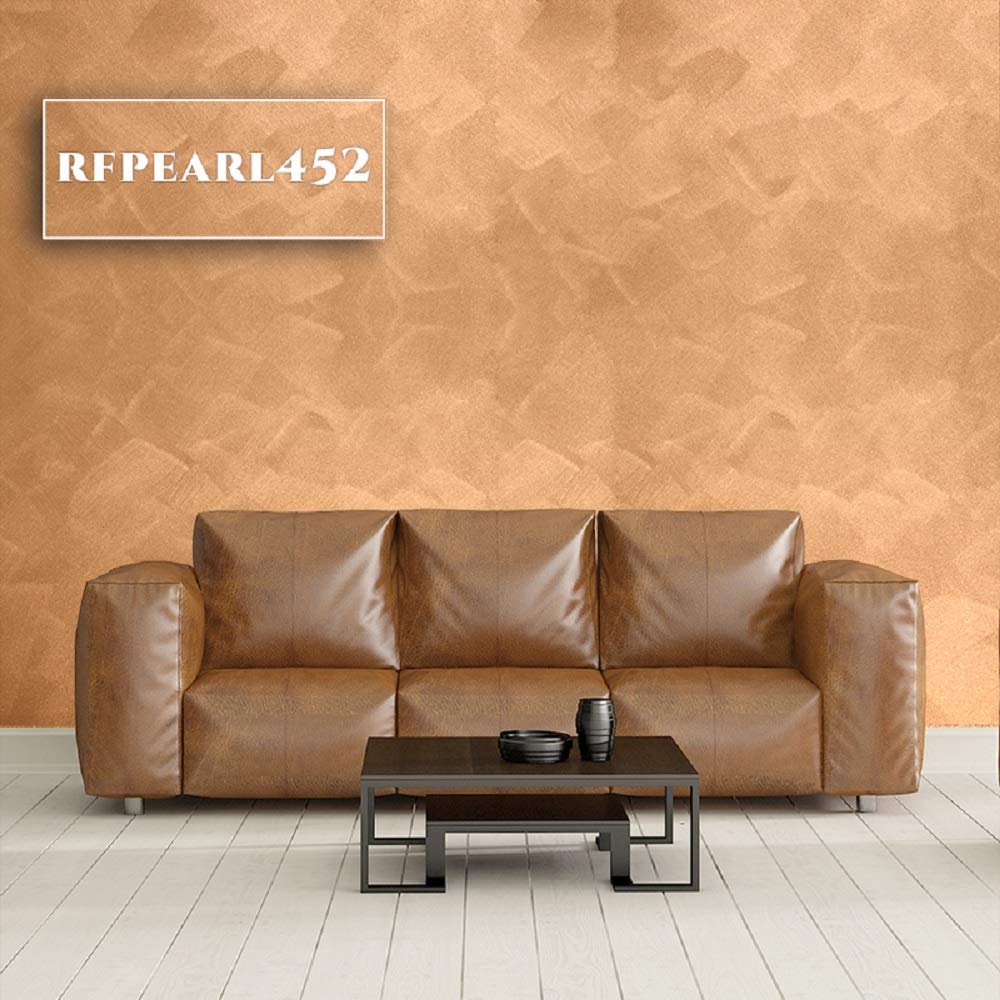 MAZZA Pittura per Interni Lavabile Cangiante Lucida Lt 5 Riflessi Pearl & Gold Colorificio (Beige4 452)