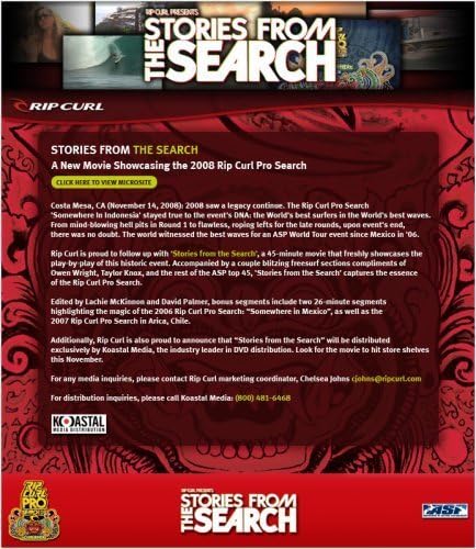 Koastal Media Stories From the Search Surf Movie