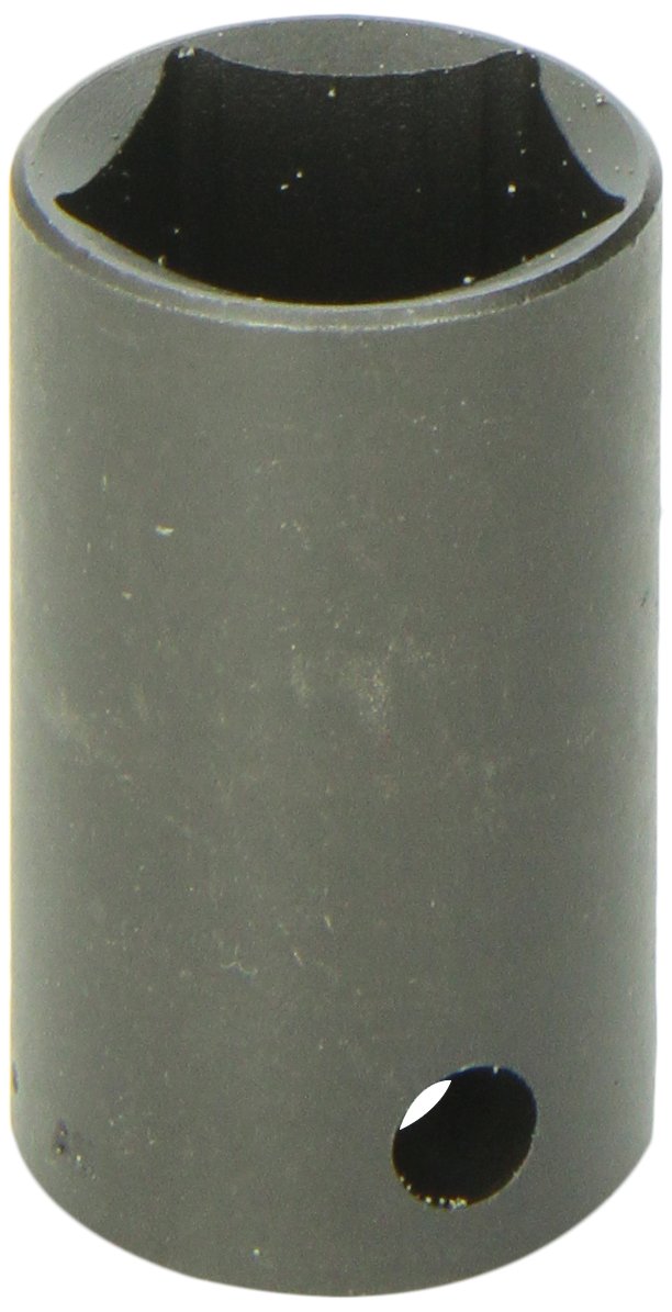 Hand Tool 34205 5 Point Drive Utility Socket – 1/2-Inch, Corrosion Resistant, Black Coated Safety Tool. Genuine Mechanic Equipment