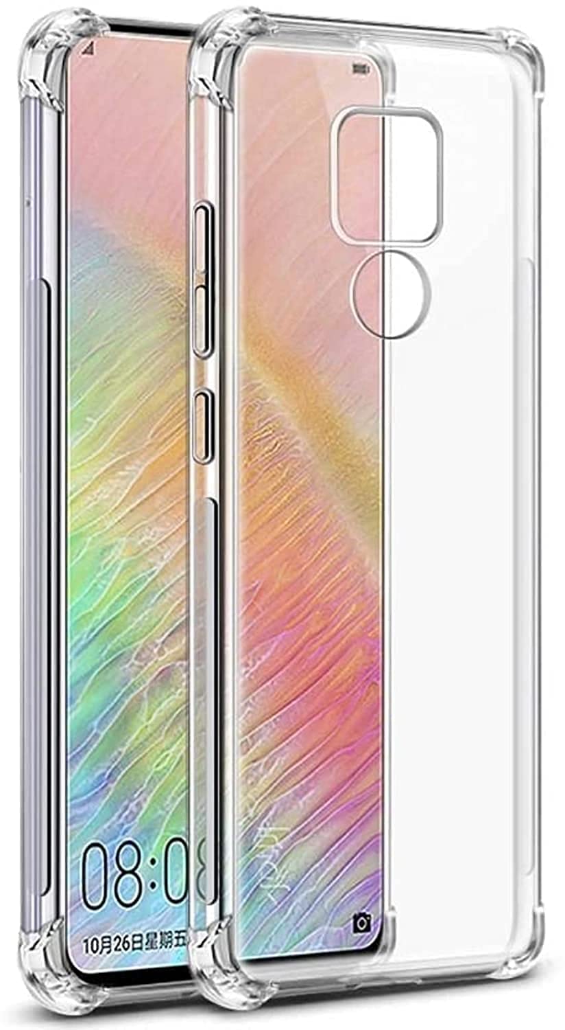 Emodil Case for Huawei Mate 20X Case Cover Back Air Cushion Soft Silicone Shockproof Anti-Scratch Protective Bumper Shell Corner for Huawei Mate 20 X (5G) by Emodil ®