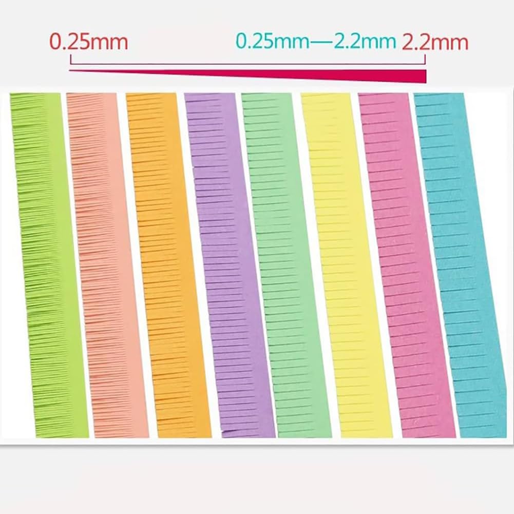 Ręczna maszyna do quillingu papieru, ręcznie robione unikalne narzędzia do scrapbookingu, papierowe frędzle, zestaw do zwijania papieru, regulowana długość i szerokość frędzli do ręcznie robionych