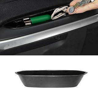 A ABIGAIL Jeep JK GrabTray Passenger Storage Tray Organizer Grab Handle Storage Box for 2011-2018 Jeep Wrangler JK JKU Black A7044F