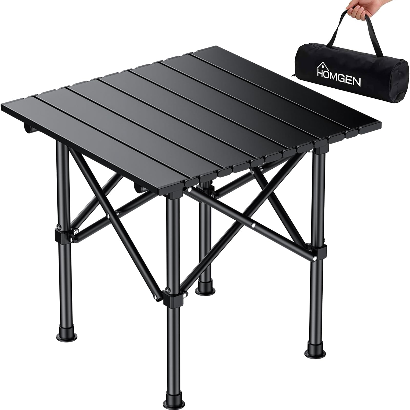 Table de camping pliable HOMGEN stable finie l'instabilité