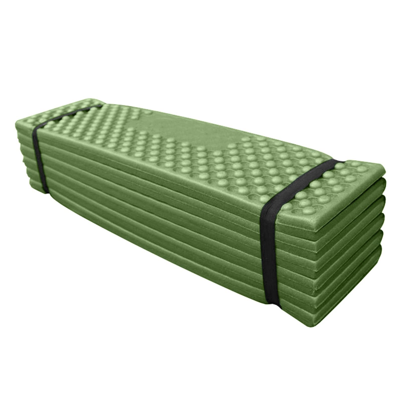 Coussin de Camping en Mousse, Matelas Pliant Léger et Résistant à l'humidité, Coussin de Couchage en Mousse à Cellules Fermées, Coussin de Couchage Pliant avec Coussin de