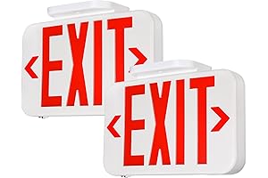 TORCHSTAR LED Battery Powered Exit Signs