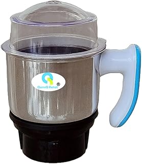 Chutney(SMALL) jar for -"MORPHY RICHARDS"-Only Fits This Models -"Icon Dlx 750, Aero Plus 500, Icon Superb 750, Icon Classique 750, Aero 500, Icon Supreme 750, Champ Essentials 500, Icon Royale 600, Marvel Supreme 500, Aero 500, Superb 500, Icon Royale 600" (400ml Capacity)