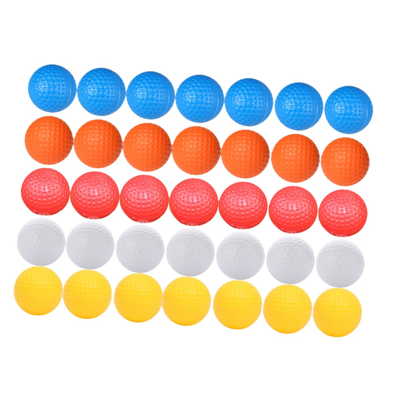 WHAMVOX Practice Balls 30pcs Plastic for Indoor Golf Training