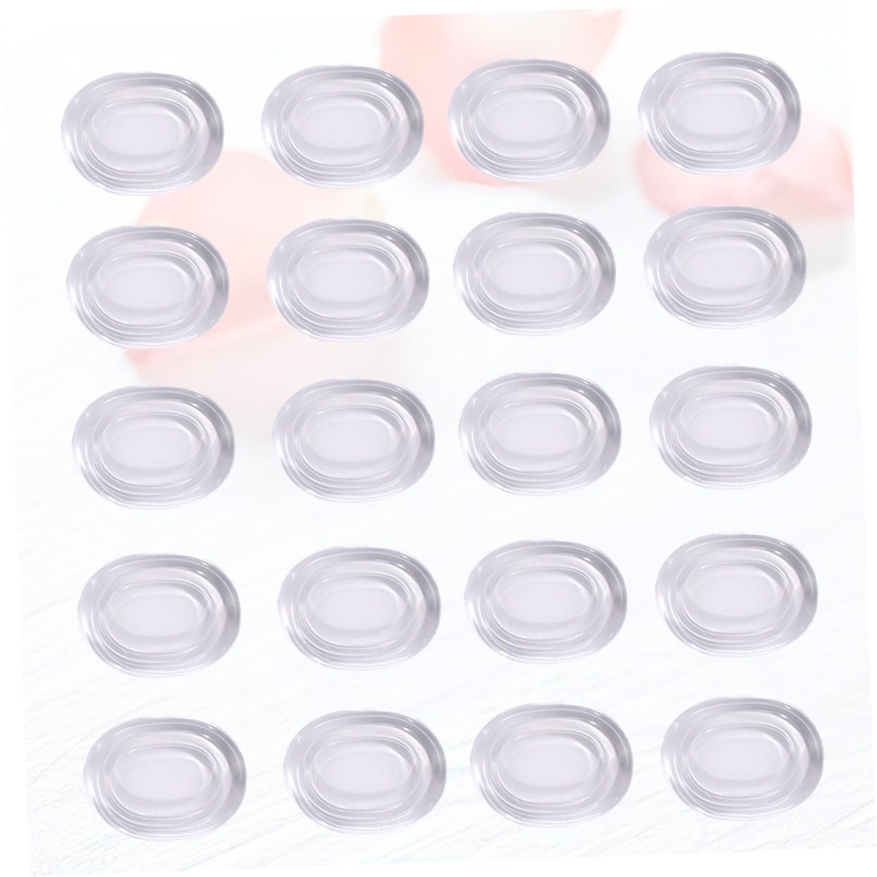 TOYANDONA 60piezas Almohadillas Silicona Para Reducción De Sonido Tambores Silenciadores Transparentes Para Batería Amortiguadores De Gel Para Platillos y Tambores De Caja