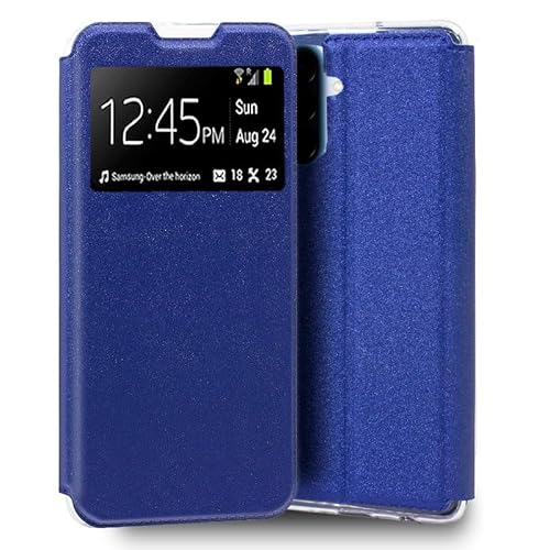 Cool Flip Cover Case for Samsung A576 Galaxy A57 5G Smooth Blue