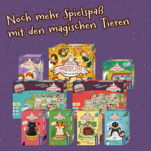 Kosmos Schule der magischen Tiere Story Puzzle: Endlich ausgegeistert!: Kinderspiel - vue 6