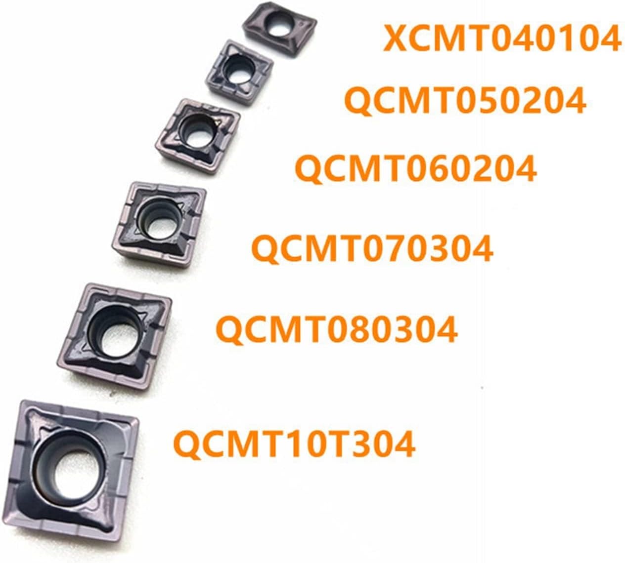 Carbide Insert For TCAP Multifunctional Drill XCMT040104 QCMT050204 QCMT060204 QCMT10T304 For Drilling Turning