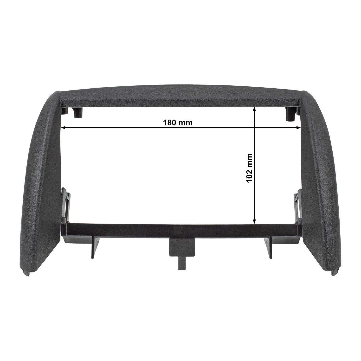 Tomzz Audio Doppel DIN Radioblende Passt Für Mitsubishi L200 Ab 2015 Fiat Fullback Autoradio S0h4v0xs