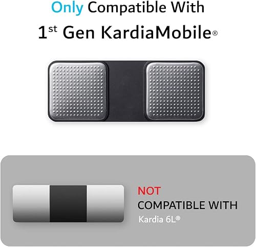 Miniatura 2 de TUDIA KardiaMobile - Funda de viaje compatible con monitor KardiaMobile, cierre magnético de cuero premium con soporte para llaves, funda de