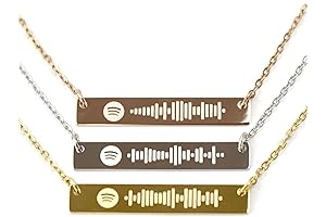 Personalized Spotify Code Necklace - Your Song, Your Style