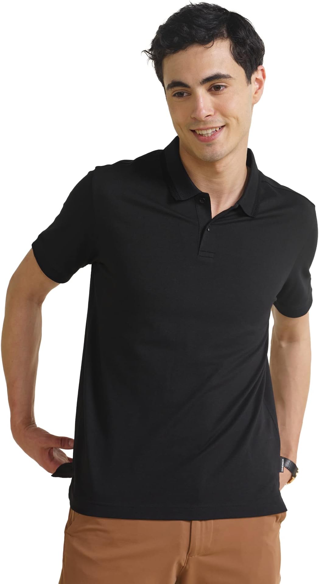 DAMENSCHMen's Solid Regular Fit T-Shirt